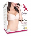 Biustonosz samonośny PUSH-UP wiązany JULIMEX BS-05 WOW! BEŻ - D