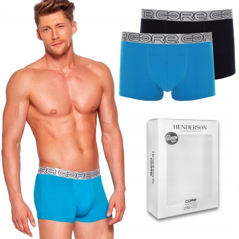 Bokserki męskie 2 PAK SZORTY HENDERSON 35389 - M Bokserki męskie 2 PAK SZORTY HENDERSON 35389 - M