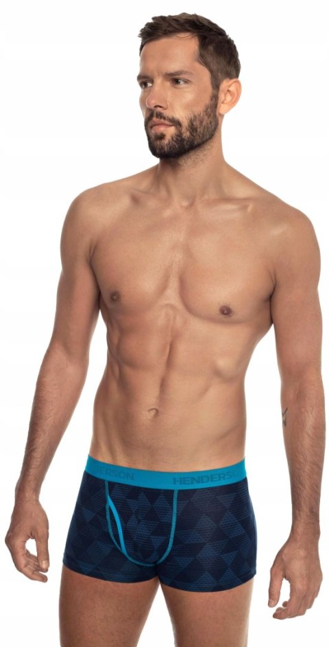 Bokserki męskie bawełniane HENDERSON 41267 CUBE 2-PAK - XXL