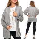Kardigan damski cienki przewiewny Letnia Narzutka Sweterek MORAJ - XXL/3XL
