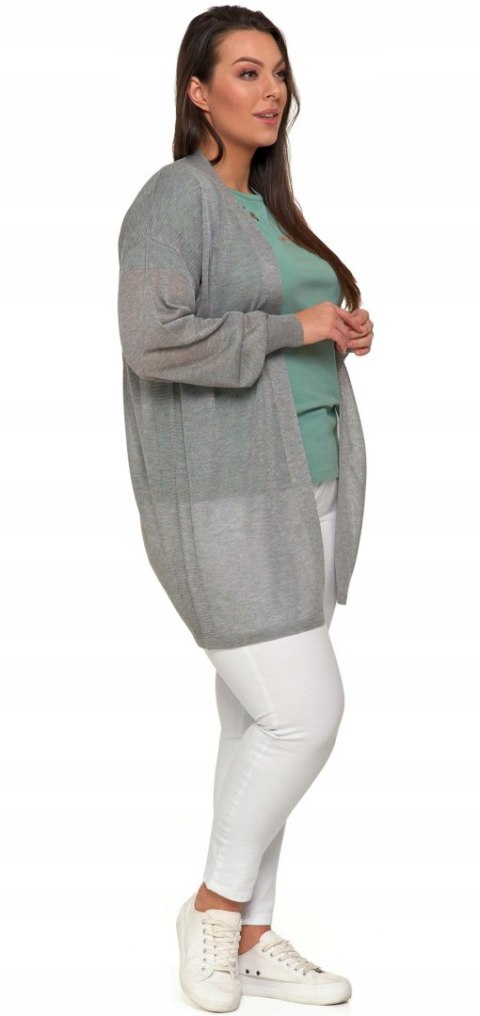 Kardigan damski cienki przewiewny Letnia Narzutka Sweterek MORAJ - XXL/3XL Kardigan damski cienki przewiewny Letnia Narzutka Sweterek MORAJ - XXL/3XL