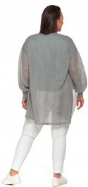 Kardigan damski cienki przewiewny Letnia Narzutka Sweterek MORAJ - XXL/3XL