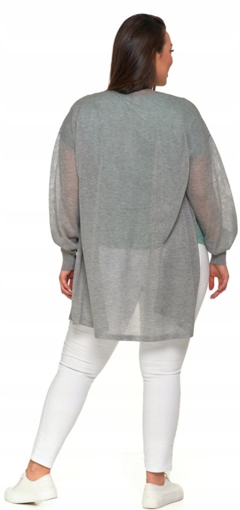 Kardigan damski cienki przewiewny Letnia Narzutka Sweterek MORAJ - XXL/3XL Kardigan damski cienki przewiewny Letnia Narzutka Sweterek MORAJ - XXL/3XL