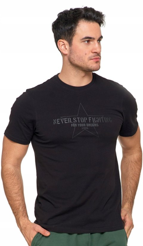 Koszulka męska z NADRUKIEM klasyczny T-SHIRT 100% BAWEŁNA MORAJ - XXL Koszulka męska z NADRUKIEM klasyczny T-SHIRT 100% BAWEŁNA MORAJ - XXL
