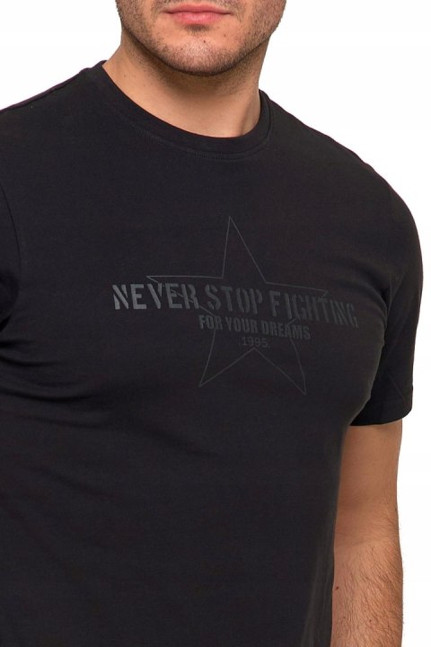 Koszulka męska z NADRUKIEM klasyczny T-SHIRT 100% BAWEŁNA MORAJ - XXL Koszulka męska z NADRUKIEM klasyczny T-SHIRT 100% BAWEŁNA MORAJ - XXL