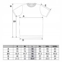 Koszulka męska z NADRUKIEM klasyczny T-SHIRT 100% BAWEŁNA MORAJ - XXL