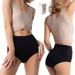 Majtki FIGI damskie z WYSOKIM STANEM bezszwowe JULIMEX AMBER MAXI - L