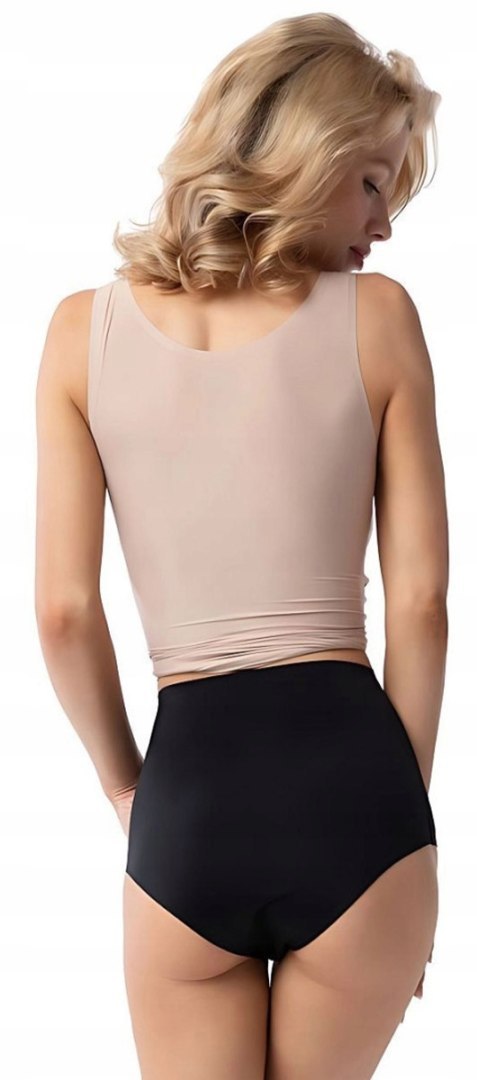 Majtki FIGI damskie z WYSOKIM STANEM bezszwowe JULIMEX AMBER MAXI - M Majtki FIGI damskie z WYSOKIM STANEM bezszwowe JULIMEX AMBER MAXI - M