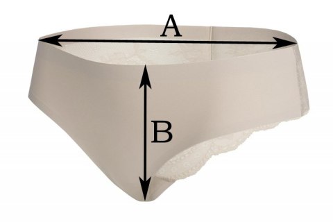 Majtki KORONKOWE damskie figi bezszwowe JULIMEX BELLIE - XL