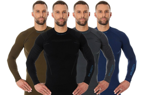 Brubeck Bluza męska długi rękaw termoaktywna Thermo LS13040 Brubeck Bluza męska długi rękaw termoaktywna Thermo LS13040