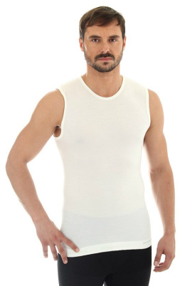 Brubeck Koszulka męska bez rękawów Comfort Wool SL10160