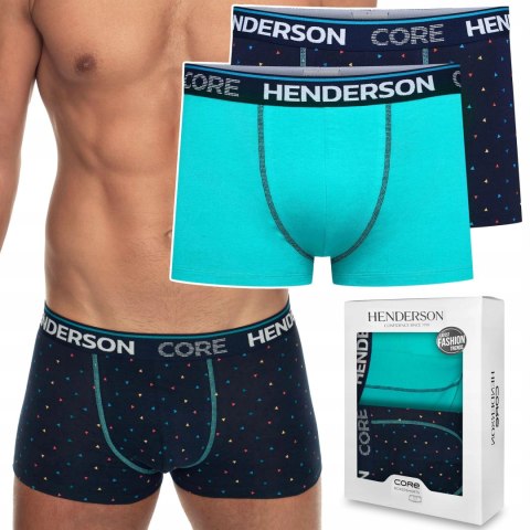 Bokserki męskie bawełniane HENDERSON 41272 CASH 2-PAK - XL