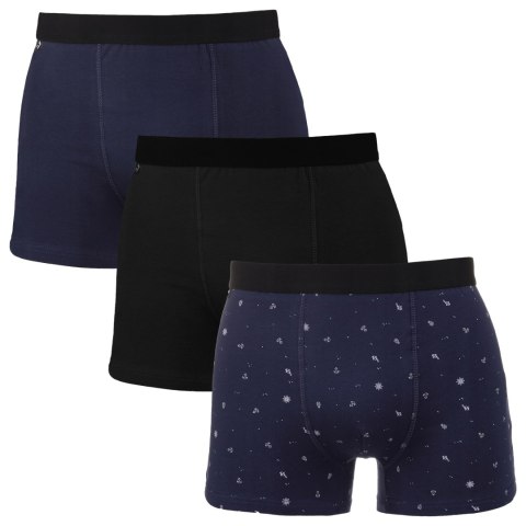 Bokserki męskie dopasowane 3-PAK MORAJ bawełniane - XXL Bokserki męskie dopasowane 3-PAK MORAJ bawełniane - XXL