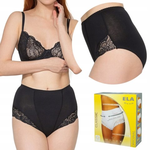 Figi damskie WYSZCZUPLAJĄCE majtki z wysokim stanem MITEX ELA - XL