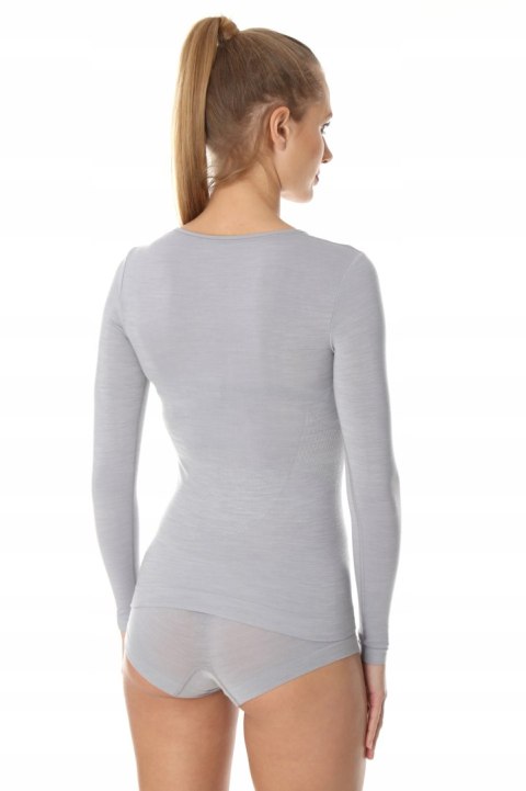 Koszulka damska WEŁNIANA termo BRUBECK LS11610 - L Koszulka damska WEŁNIANA termo BRUBECK LS11610 - L