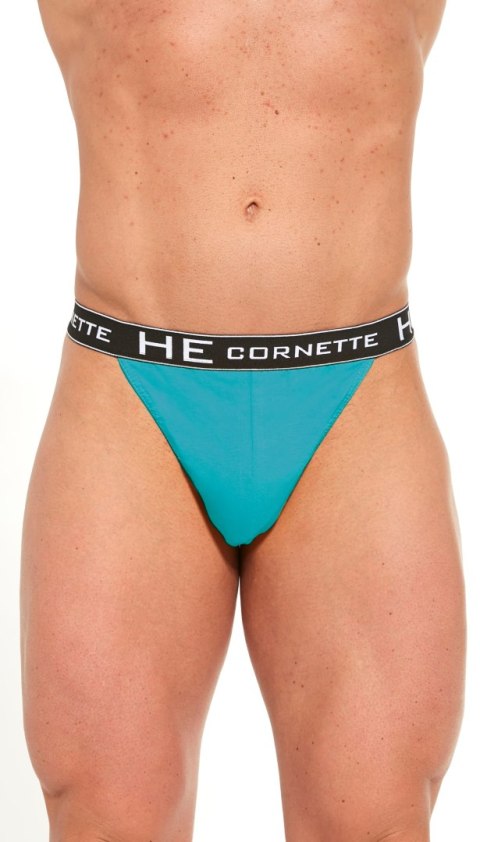 Slipy Męskie TANGA Bawełniane CORNETTE turkus XXL