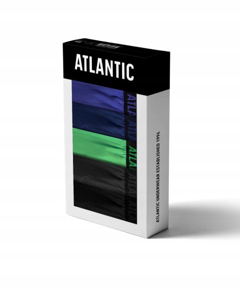 Bokserki męskie 5 PAR sportowe bawełniane ATLANTIC 5SMH-004 - L Bokserki męskie 5 PAR sportowe bawełniane ATLANTIC 5SMH-004 - L