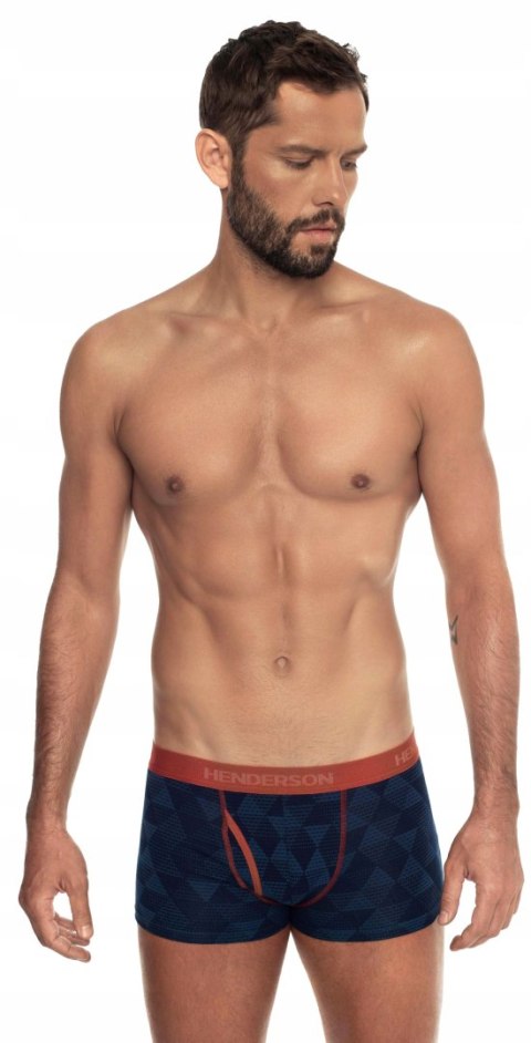 Bokserki męskie bawełniane HENDERSON 41267 CUBE 2-PAK - XL