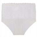 Figi Damskie Koronkowe BAWEŁNIANE Maxi Bikini MORAJ 3-PAK - L