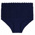 Figi Damskie Koronkowe BAWEŁNIANE Maxi Bikini MORAJ 3-PAK - L