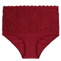 Figi Damskie Koronkowe BAWEŁNIANE Maxi Bikini MORAJ 3-PAK - L