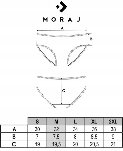 Figi damskie KORONKOWE zestaw 4 KOLORY majtki bawełniane MORAJ - XL