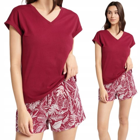 Piżama damska BAWEŁNIANA krótki rękaw HENDERSON S