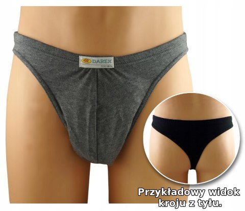 Stringi MĘSKIE BAWEŁNIANE majtki DAREX - r XL Stringi MĘSKIE BAWEŁNIANE majtki DAREX - r XL
