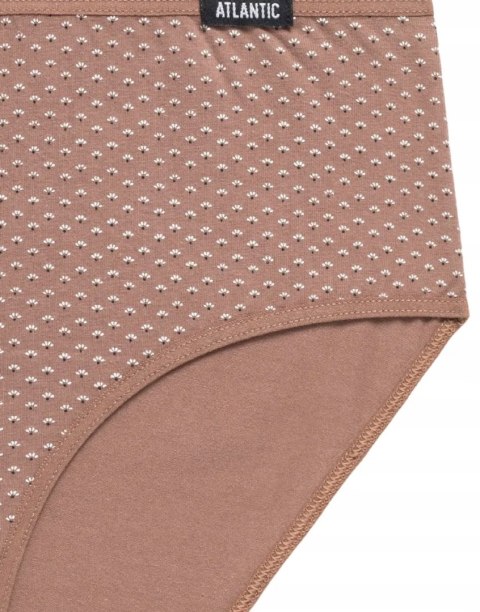 Figi damskie 3 PARY bawełniane majtki ATLANTIC 3LP-211 - XL Figi damskie 3 PARY bawełniane majtki ATLANTIC 3LP-211 - XL
