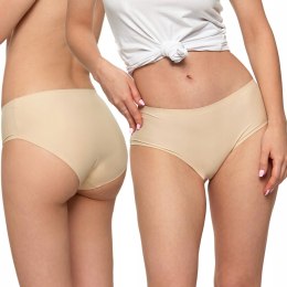Figi damskie LASEROWO cięte majtki gładkie MAXI BIKINI MORAJ - XL