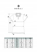 Koszulka POLO damska bawełniana polówka T-shirt PREMIUM MORAJ - 3XL