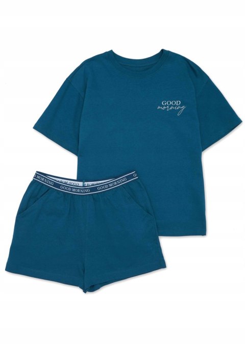 Piżama damska letnia 100% BAWEŁNA z krótkim rękawem HENDERSON ABSTRACT - XL Piżama damska letnia 100% BAWEŁNA z krótkim rękawem HENDERSON ABSTRACT - XL