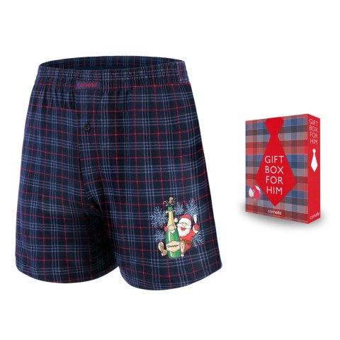 Bokserki świąteczne PREZENT CORNETTE 15/10 - XXL Bokserki świąteczne PREZENT CORNETTE 15/10 - XXL