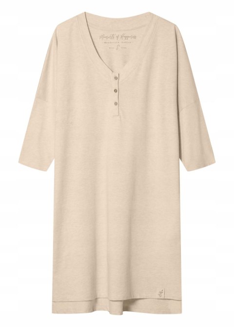 Koszula nocna damska BAWEŁNIANA sukienka HENDERSON FAIDA - S Koszula nocna damska BAWEŁNIANA sukienka HENDERSON FAIDA - S