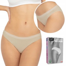 Majtki damskie FIGI bawełniane bezszwowe GATTA MINI BIKINI - L