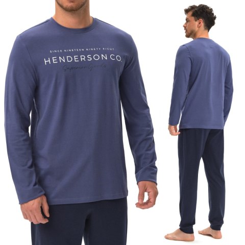 Piżama męska 100% BAWEŁNA z długim rękawem HENDERSON JUMPER - XXL Piżama męska 100% BAWEŁNA z długim rękawem HENDERSON JUMPER - XXL