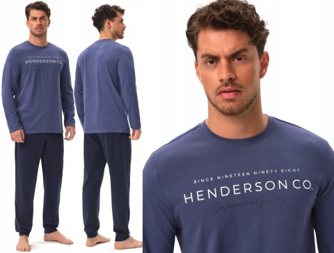 Piżama męska 100% BAWEŁNA z długim rękawem HENDERSON JUMPER - XL Piżama męska 100% BAWEŁNA z długim rękawem HENDERSON JUMPER - XL