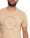 Piżama męska 100% BAWEŁNA z krótkim rękawem HENDERSON EARTH - M