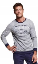 PIŻAMA męska długi rękaw HENDERSON 37307-90X - XXL