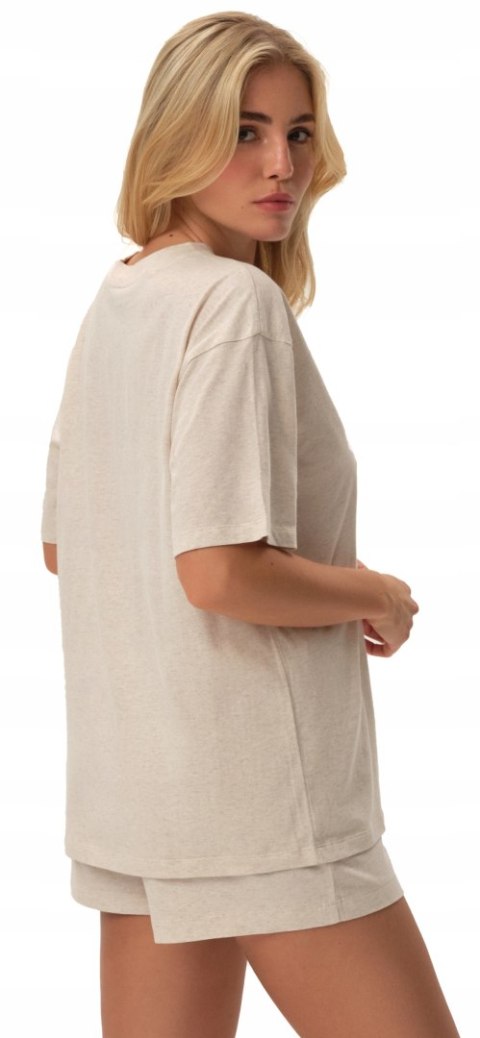 Piżama damska letnia BAWEŁNIANA z krótkim rękawem HENDERSON FUNE - XL Piżama damska letnia BAWEŁNIANA z krótkim rękawem HENDERSON FUNE - XL