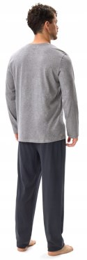 Piżama męska BAWEŁNIANA z długim rękawem HENDERSON JAPAN - XL