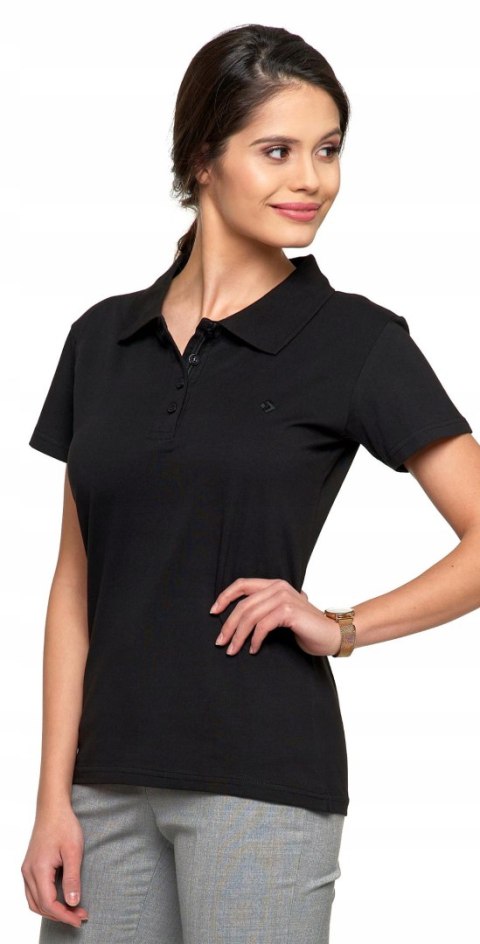 Koszulka POLO damska bawełniana polówka T-shirt PREMIUM MORAJ - S