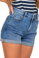 Modne spodenki damskie jeansowe krótkie SZORTY na lato MORAJ - 3XL