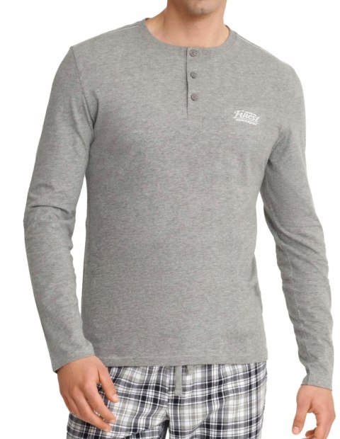 Piżama męska długi rękaw bawełna HENDERSON - XL Piżama męska długi rękaw bawełna HENDERSON - XL