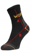Skarpety Robocze 9 PAR ZAKOSTKI frotte work 39-42