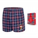 Bokserki świąteczne PREZENT CORNETTE 15/08 - XL Bokserki świąteczne PREZENT CORNETTE 15/08 - XL