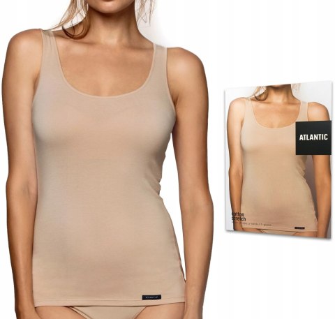 Koszulka damska na ramiączkach bawełniana podkoszulek ATLANTIC 198 - XXL
