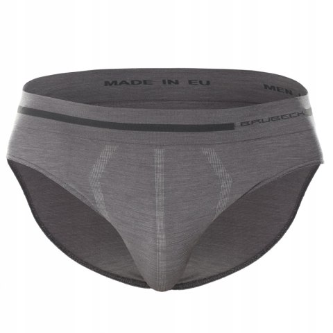 Majtki męskie WEŁNIANE slipy BRUBECK BE10050 - L