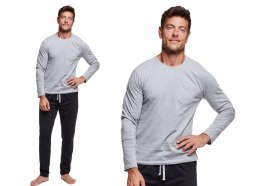 PIŻAMA męska długi rękaw HENDERSON 37295-90x - XXL