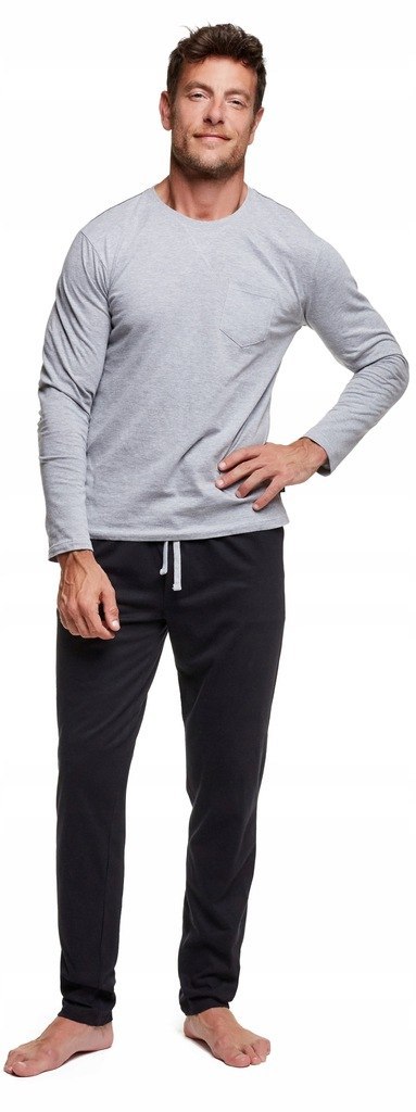PIŻAMA męska długi rękaw HENDERSON 37295-90x - XXL PIŻAMA męska długi rękaw HENDERSON 37295-90x - XXL
